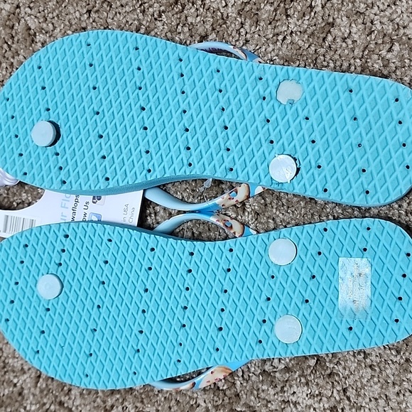 WOMEN'S 5/6 Flipflops Showaflops Donut Style Beach/Summer 🍩 - Picture 5 of 8
